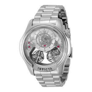 Invicta Specialty Twin-Axis Men's Watch w/ Skeleton Dial - 46mm, Steel